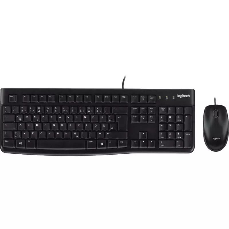 Logitech Tastatur- / Maus-Set MK120