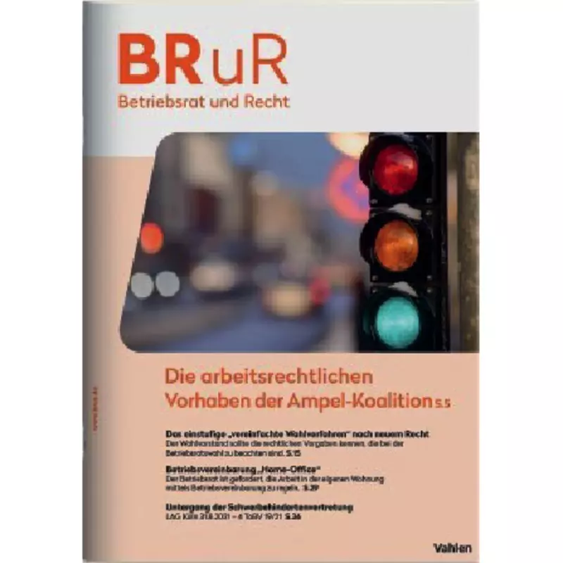 BRuR - Betriebsrat und Recht - Probeabonnement