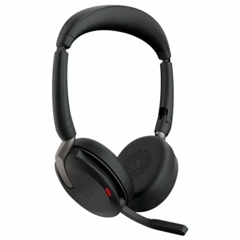 Jabra Evolve2 65 Flex UC Stereo Headset mit kabelloses Ladepad