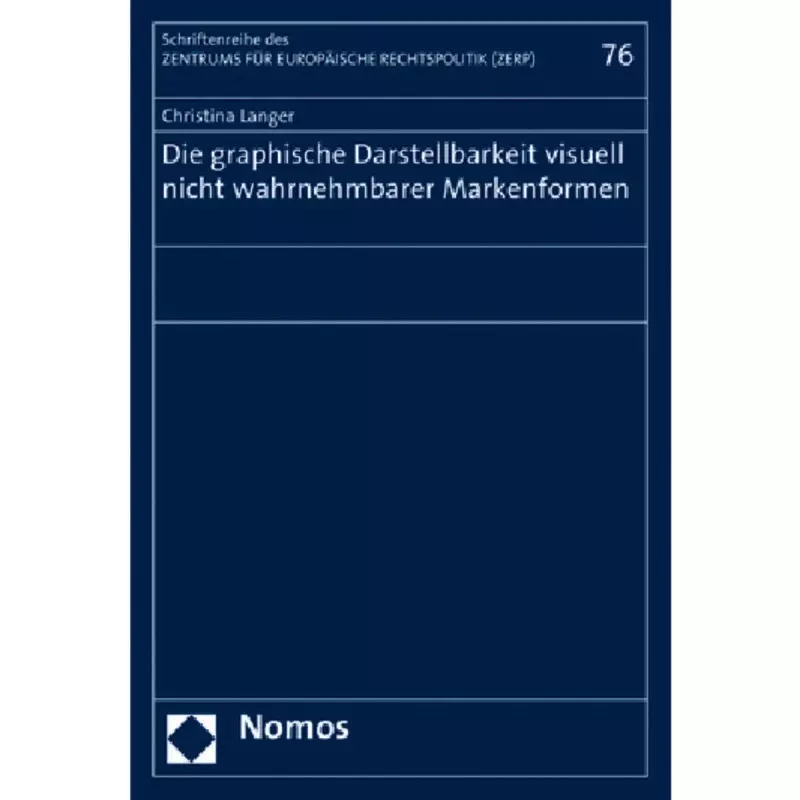 Die graphische Darstellbarkeit visuell nicht wahrnehmbarer Markenformen
