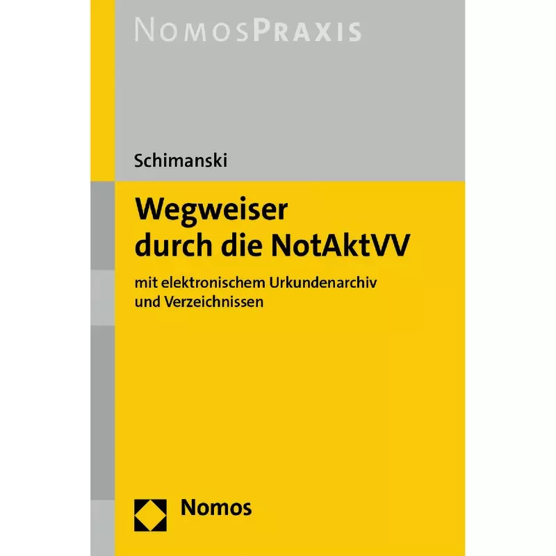 Wegweiser durch die NotAktVV
