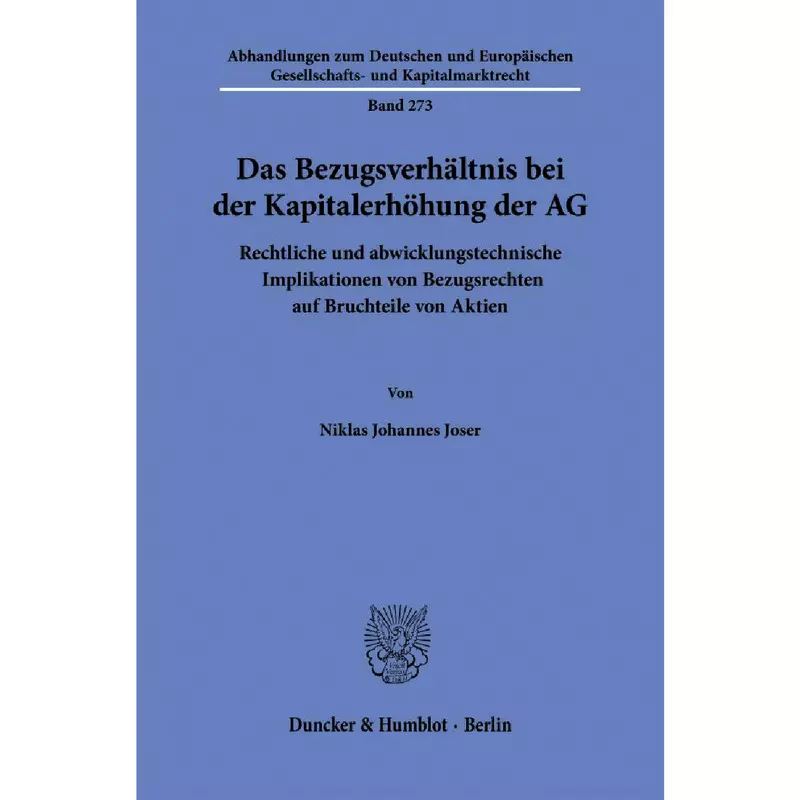 Das Bezugsverhältnis bei der Kapitalerhöhung der AG