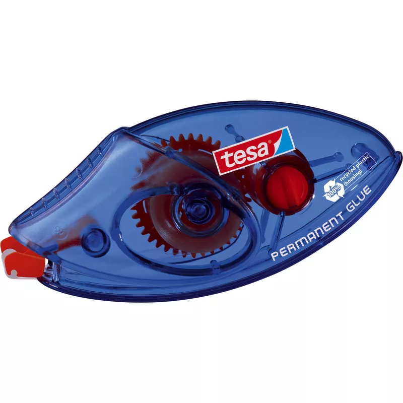 tesa Einweg-Kleberoller dauerhaft, Kleberolle ecoLogo® B x L: 8,4 mm x 8,5 m
