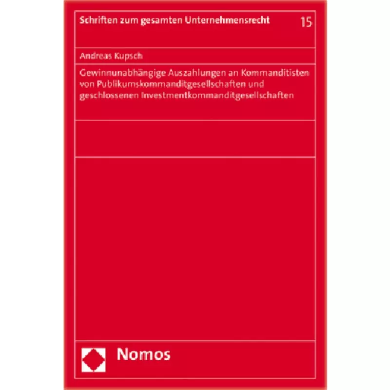 Gewinnunabhängige Auszahlungen an Kommanditisten von Publikumskommanditgesellschaften und geschlossenen Investmentkommanditgesellschaften