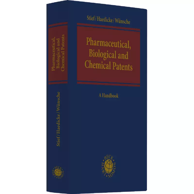 Pharmaceutical, Biological and Chemical Patent