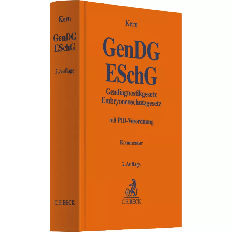 Gendiagnostikgesetz, Embryonenschutzgesetz: GenDG