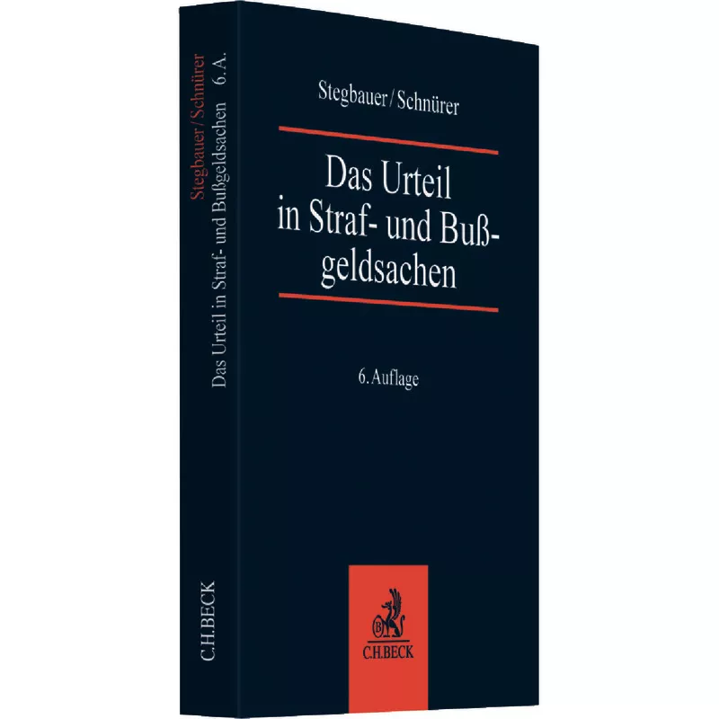 Das Urteil in Straf- und Bußgeldsach