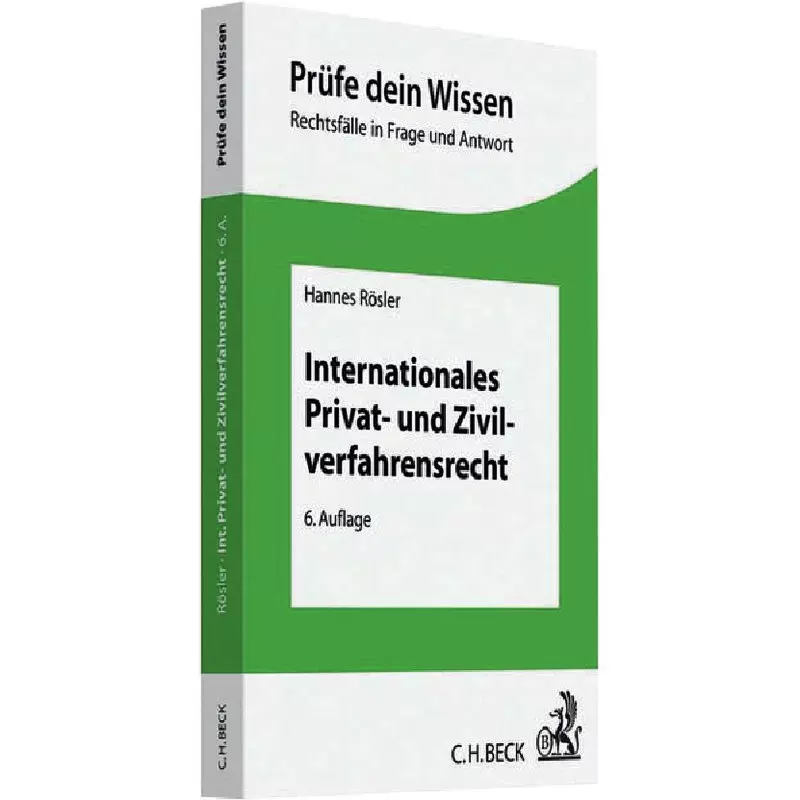 Internationales Privat- und Zivilverfahrensrecht