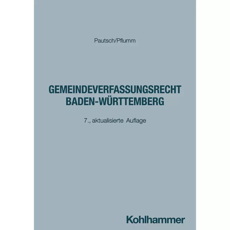 Gemeindeverfassungsrecht Baden-Württemberg