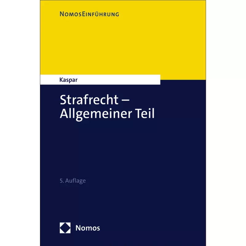 Strafrecht - Allgemeiner Teil