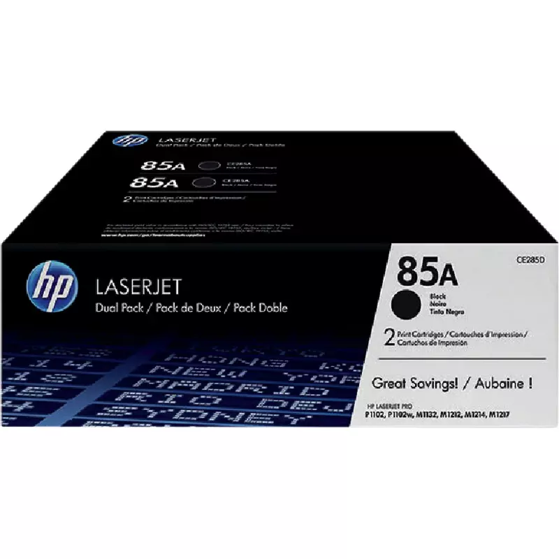 Doppelpack hp Toner CE285AD, schwarz