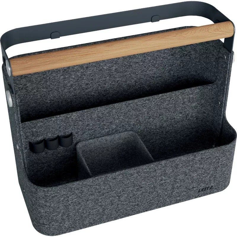 LEITZ Schreibtisch Organizer aus Filz, mit Griff und Hängefunktion