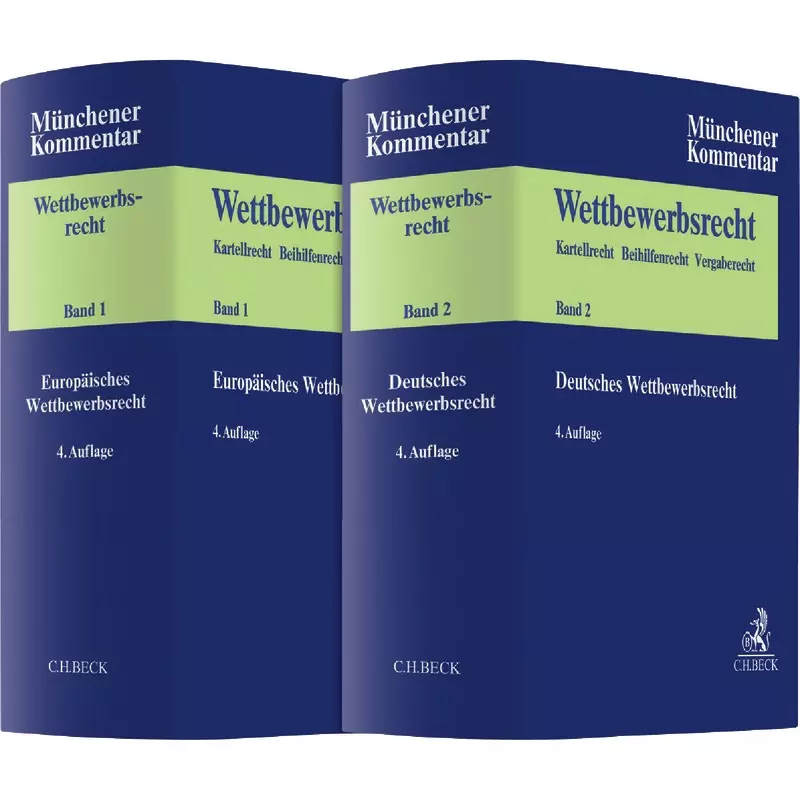 Münchener Kommentar zum Wettbewerbsrecht - Bände 1 und 2