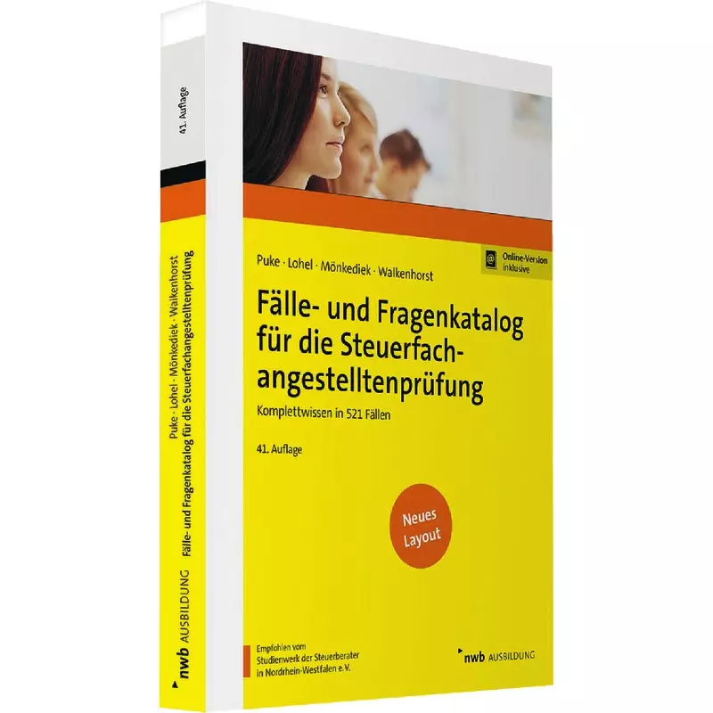 Fälle- und Fragenkatalog für die Steuerfachangestelltenprüfung