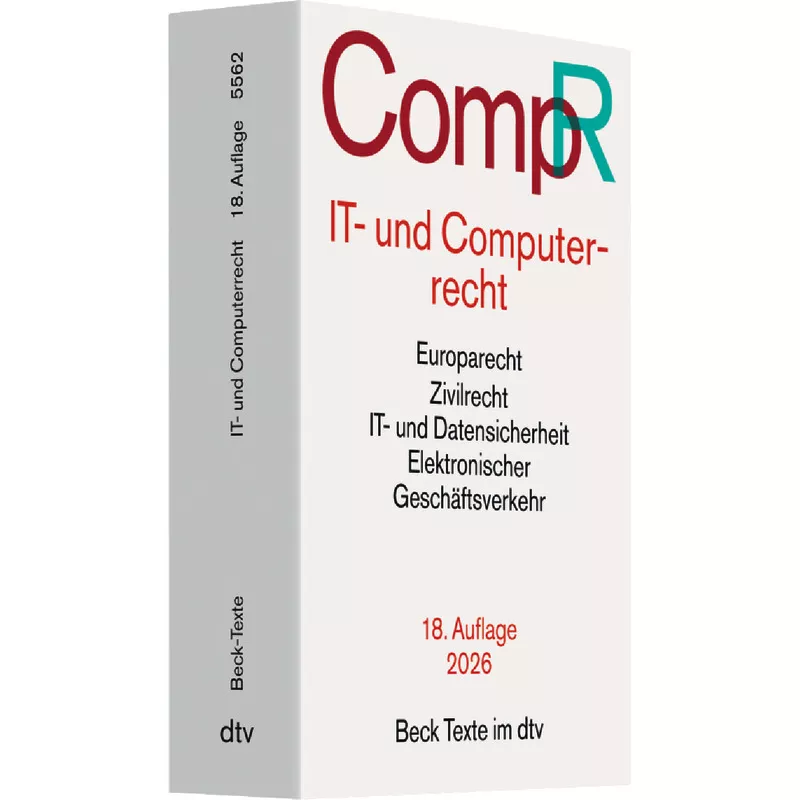 IT- und Computerrecht: CompR (dtv 53355)