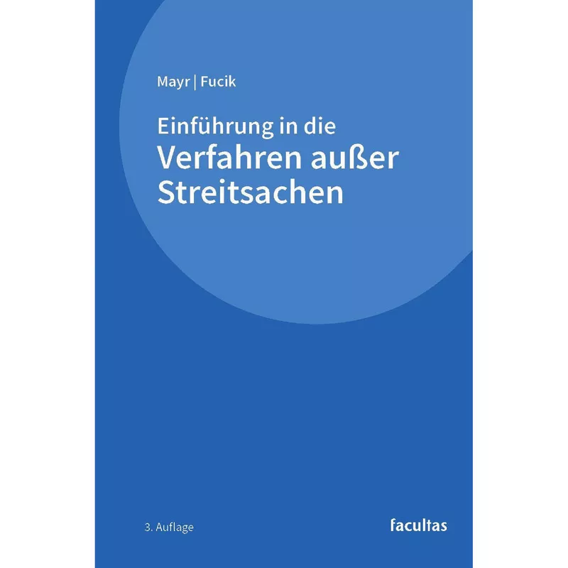 Einführung in die Verfahren außer Streitsachen (Österreich)