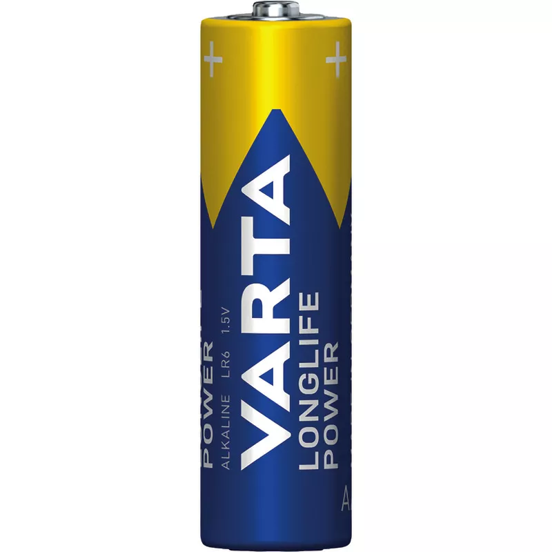 VARTA Batterie Alkaline, Mignon, AA, LR06, 1.5V, Longlife Power, Cube, Retail Box (24-Pack)