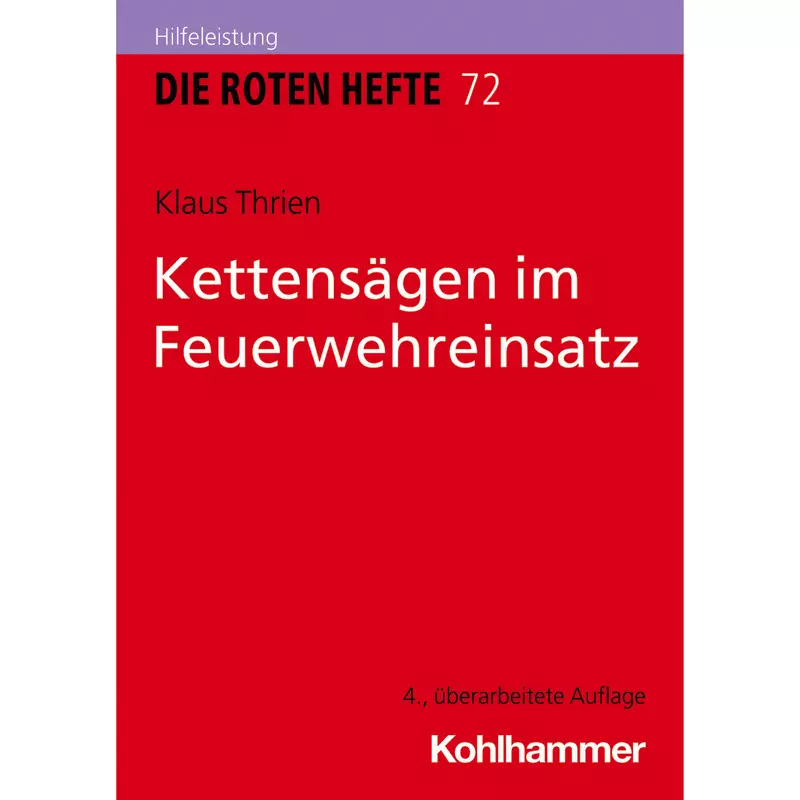 Kettensägen im Feuerwehreinsatz