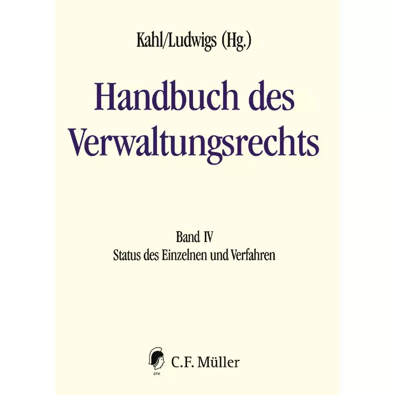 Handbuch des Verwaltungsrechts Band IV