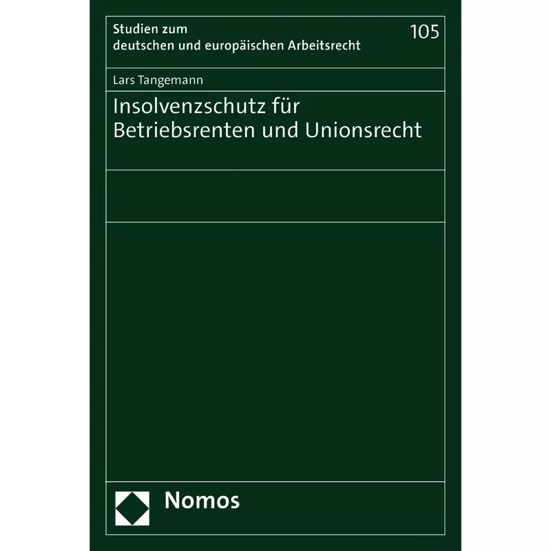 Insolvenzschutz für Betriebsrenten und Unionsrecht