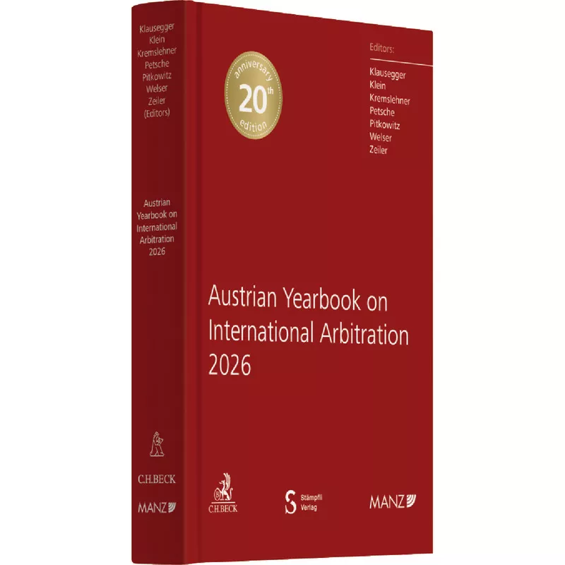 Austrian Yearbook on International Arbitration 2026