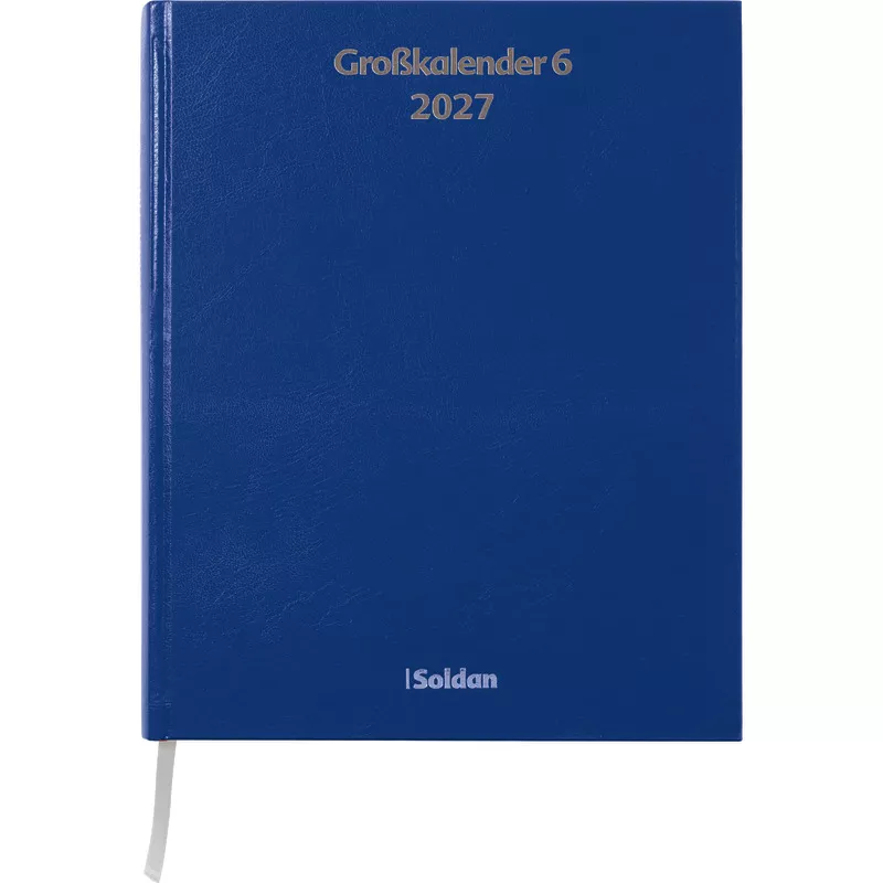 SoldanPlus Großkalender GK6 / 2027, blau