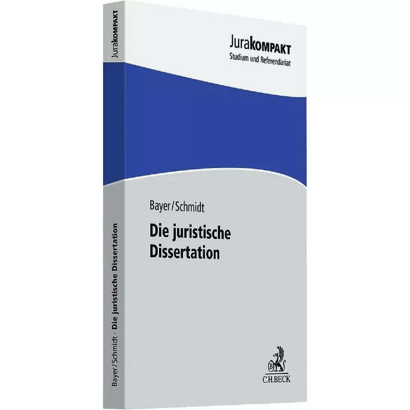 Die juristische Dissertation