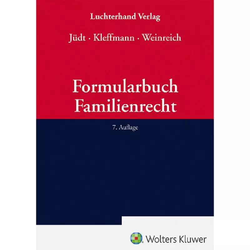Formularbuch Familienrecht