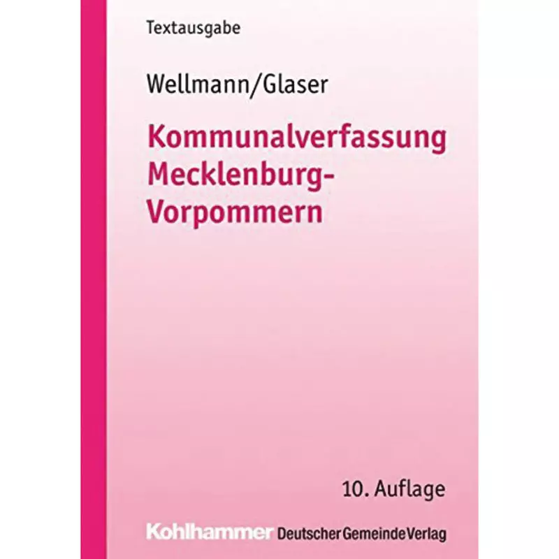 Kommunalverfassung Mecklenburg-Vorpommern