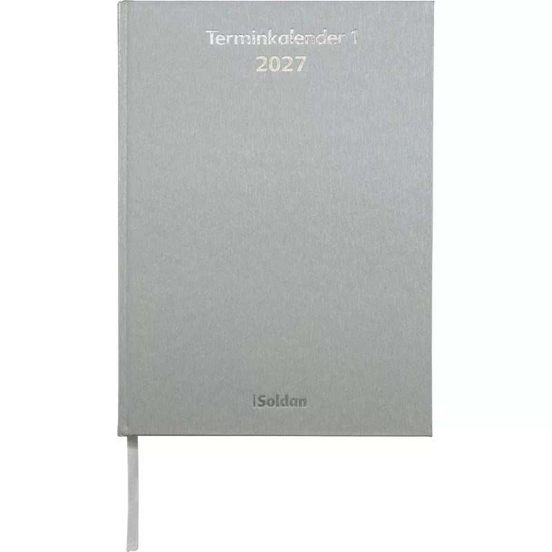 SoldanPlus Terminkalender TK1 / 2027, silber