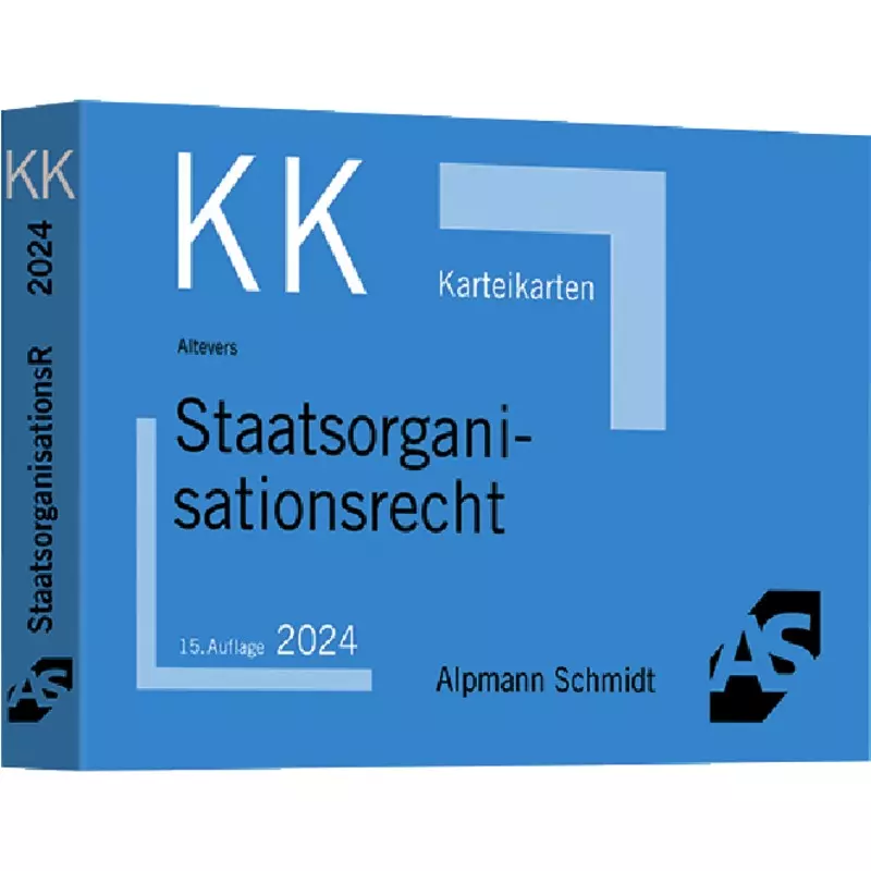 Karteikarten Staatsorganisationsrecht