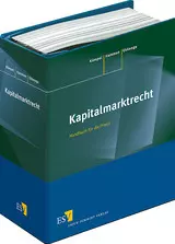 Kapitalmarktrecht - ohne Fortsetzungsbezug