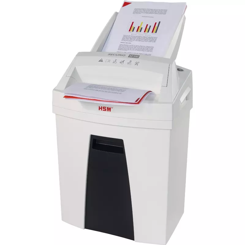 HSM Aktenvernichter SECURIO AF100 - Autofeed, Sicherheitsstufe P-4
