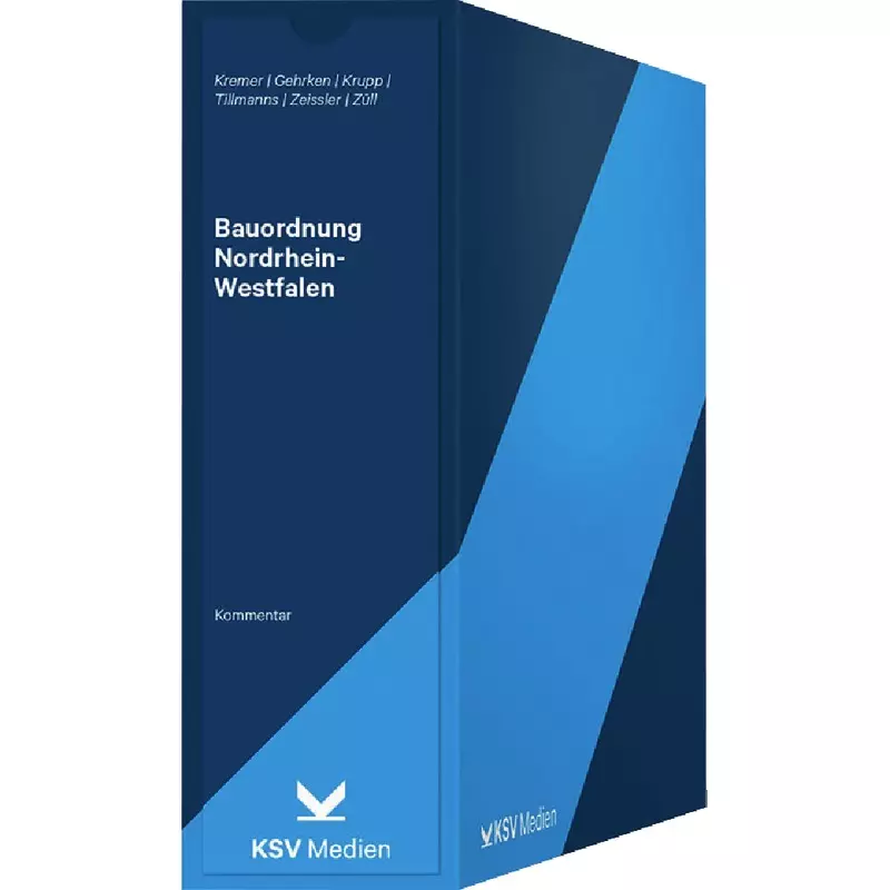 Bauordnung Nordrhein-Westfalen - mit Fortsetzungsbezug