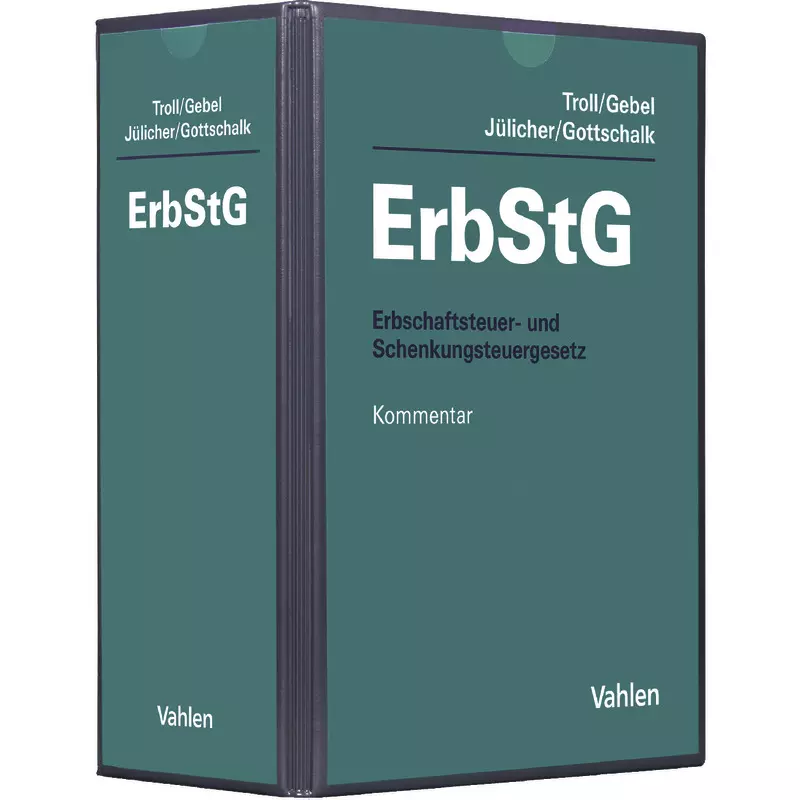 Erbschaftsteuer- und Schenkungsteuergesetz - mit Fortsetzungsbezug