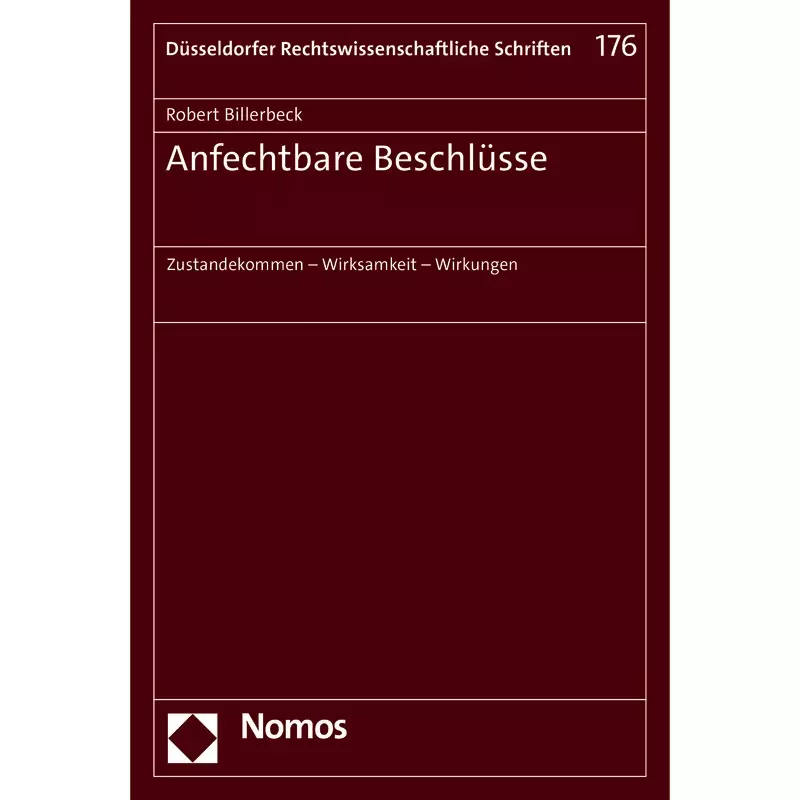 Anfechtbare Beschlüsse