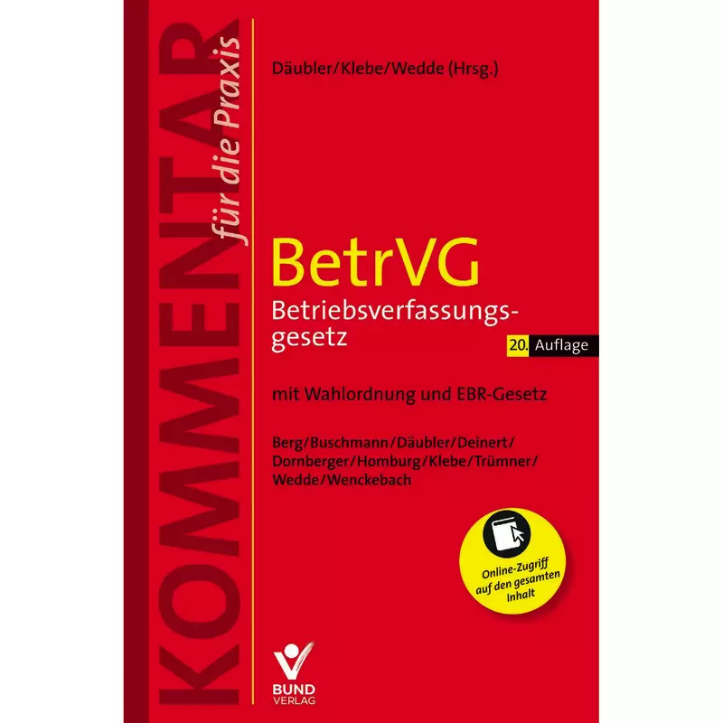 BetrVG - Betriebsverfassungsgesetz