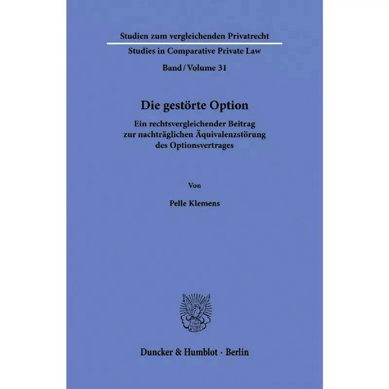 Die gestörte Option