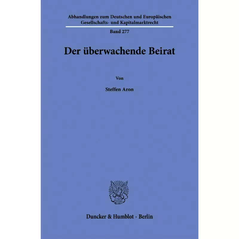 Der überwachende Beirat