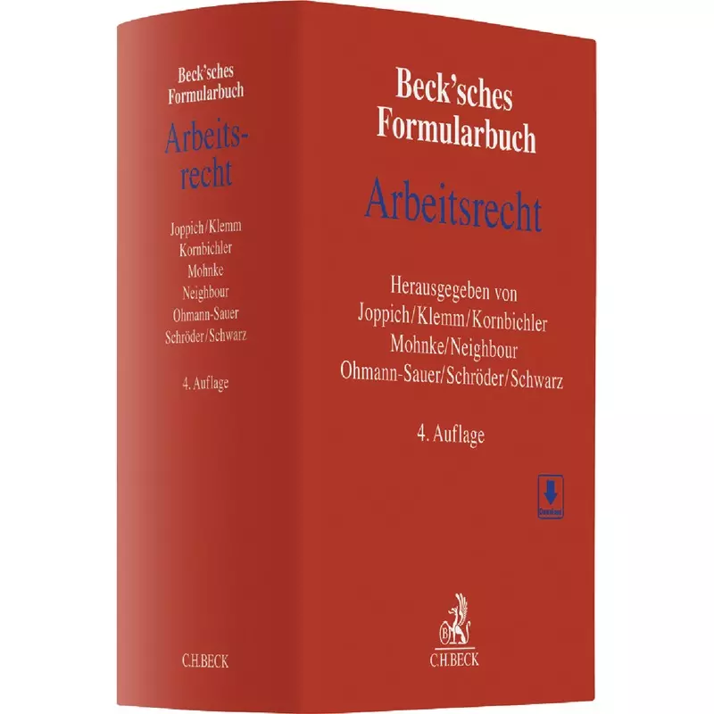 Beck'sches Formularbuch Arbeitsrecht