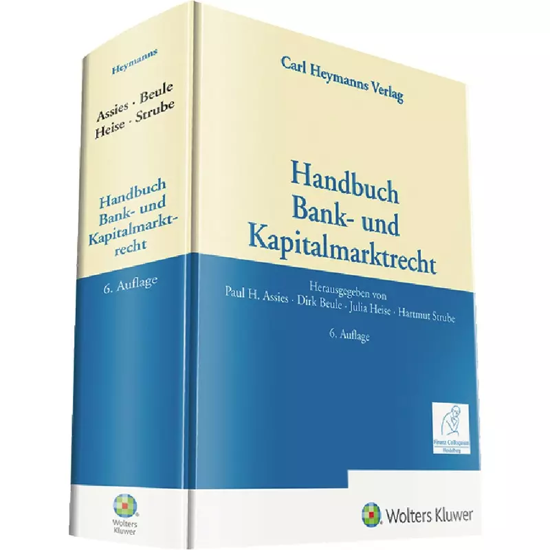 Handbuch Bank- und Kapitalmarktrecht