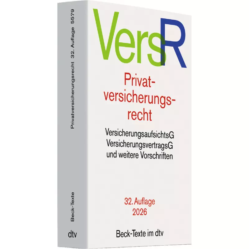 Privatversicherungsrecht - VersR (dtv 53316)