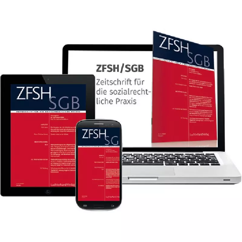 Wolters Kluwer ZFSH/SGB - Zeitschrift für die sozialrechtliche Praxis online