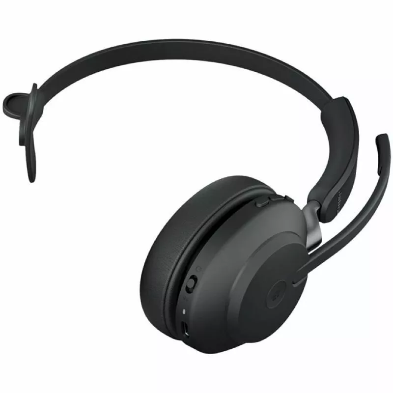 Jabra Evolve2 65 UC Headset On-Ear Bluetooth kabellos USB-C Schwarz