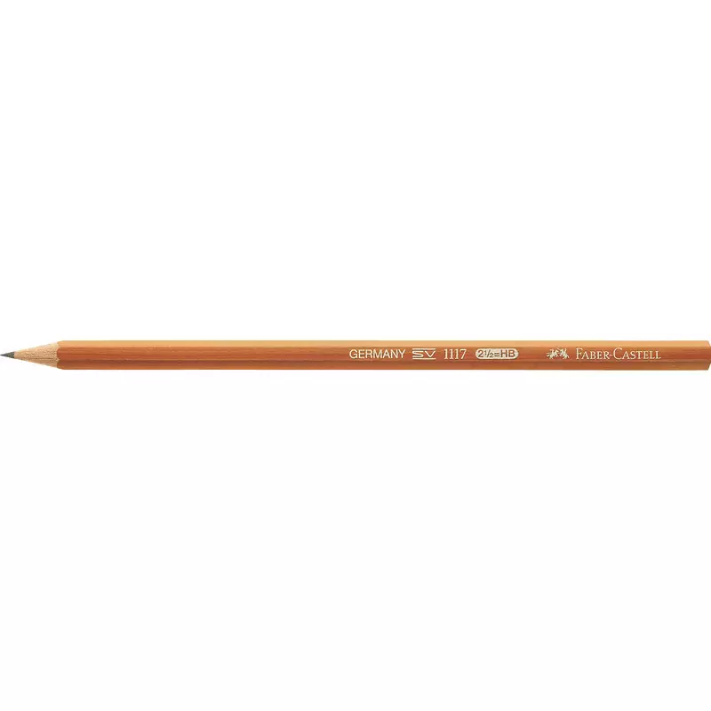 FABER-CASTELL Naturholzbleistift 1117, Packung: 12 Stück