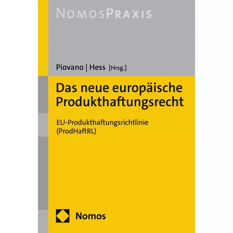 Das neue europäische Produkthaftungsrecht