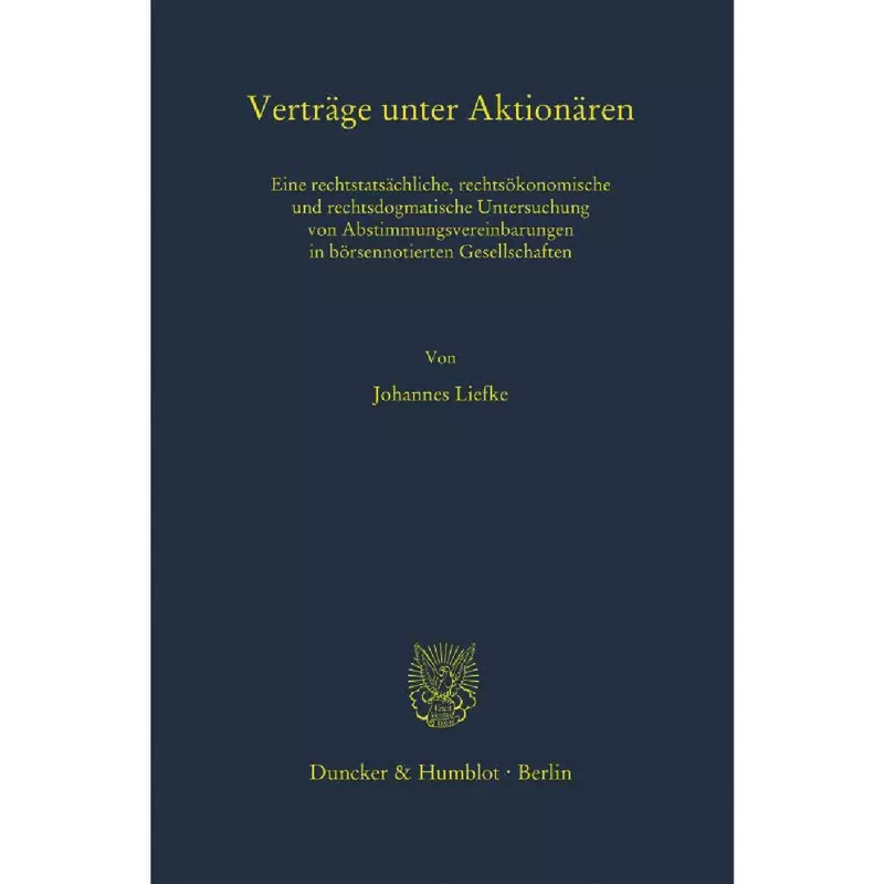 Verträge unter Aktionären
