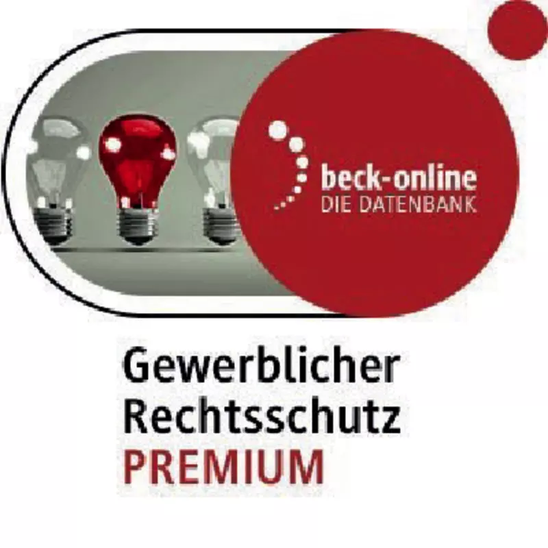 beck-online Fachmodul Gewerblicher Rechtsschutz PREMIUM