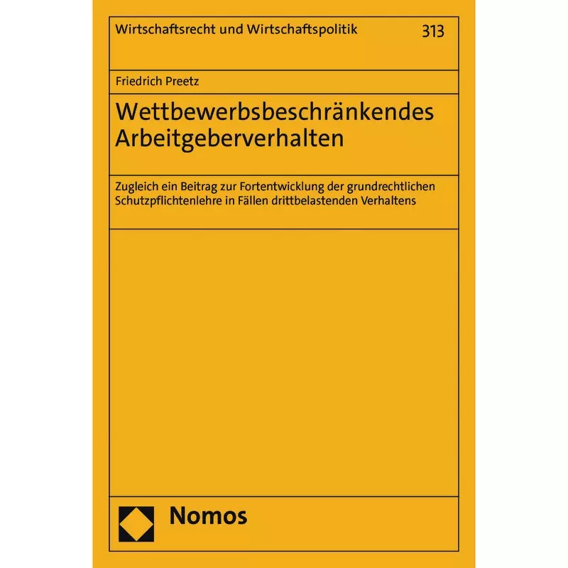 Wettbewerbsbeschränkendes Arbeitgeberverhalten