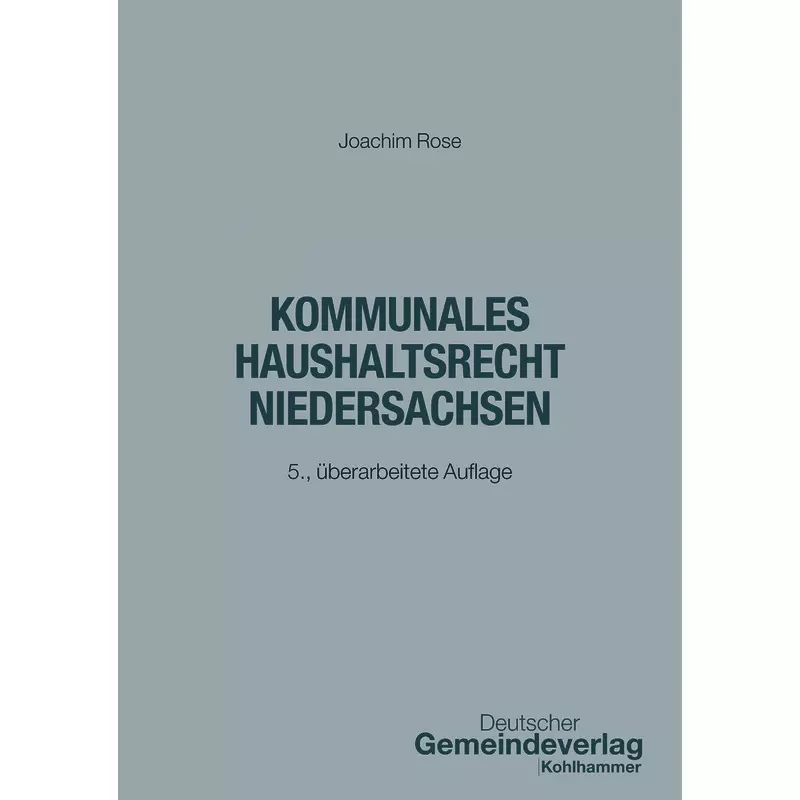 Kommunales Haushaltsrecht Niedersachsen